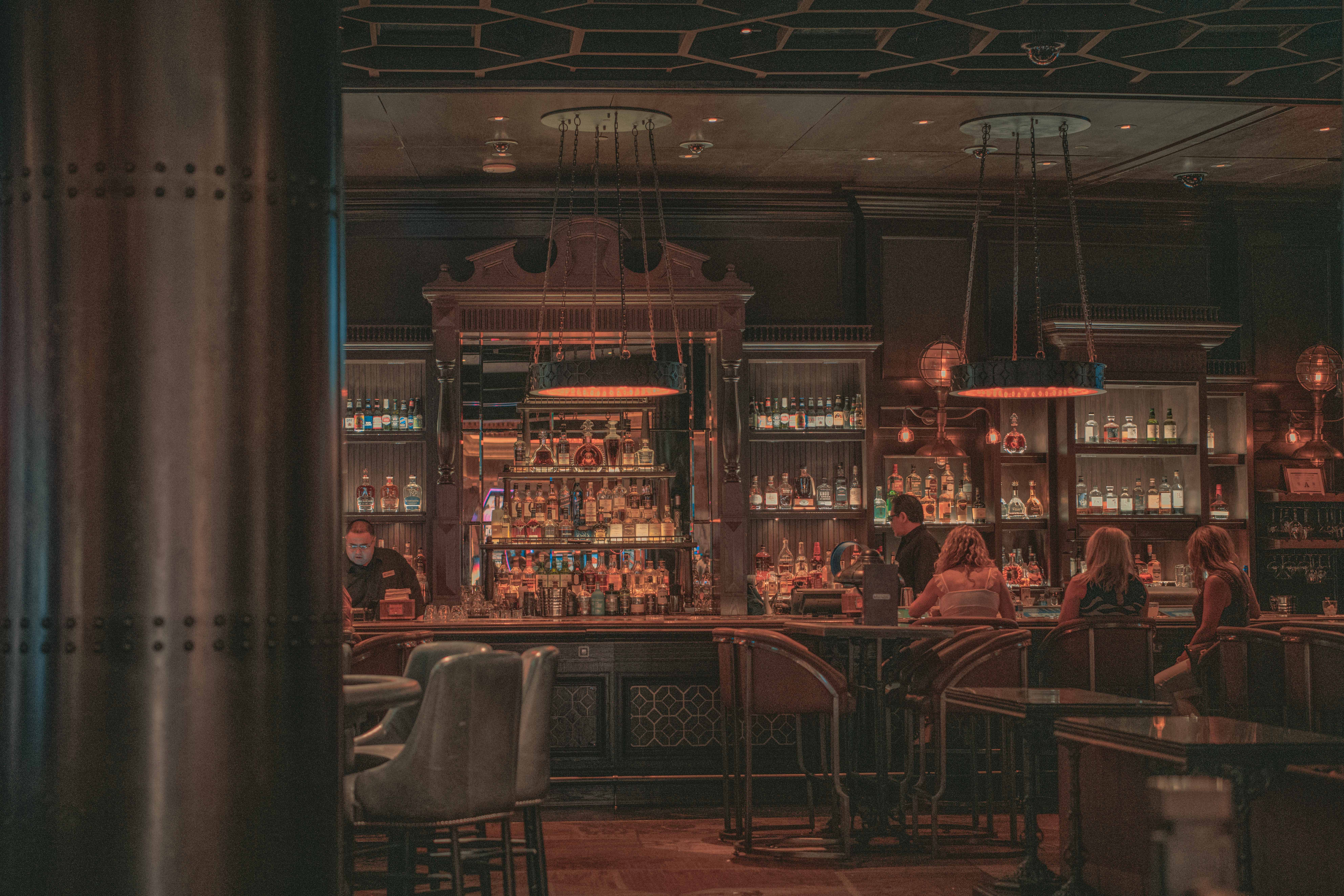 Restaurant scene in Las Vegas