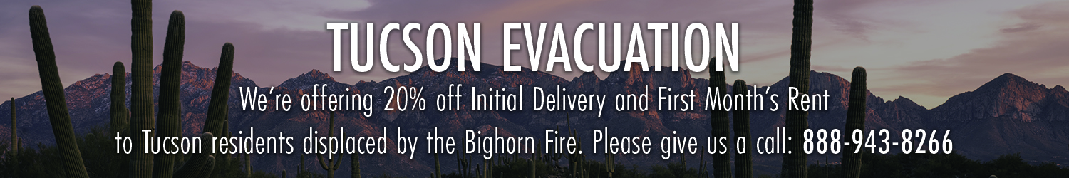 Tucson Bighorn Fire Moving and Storage Evacuation Storage