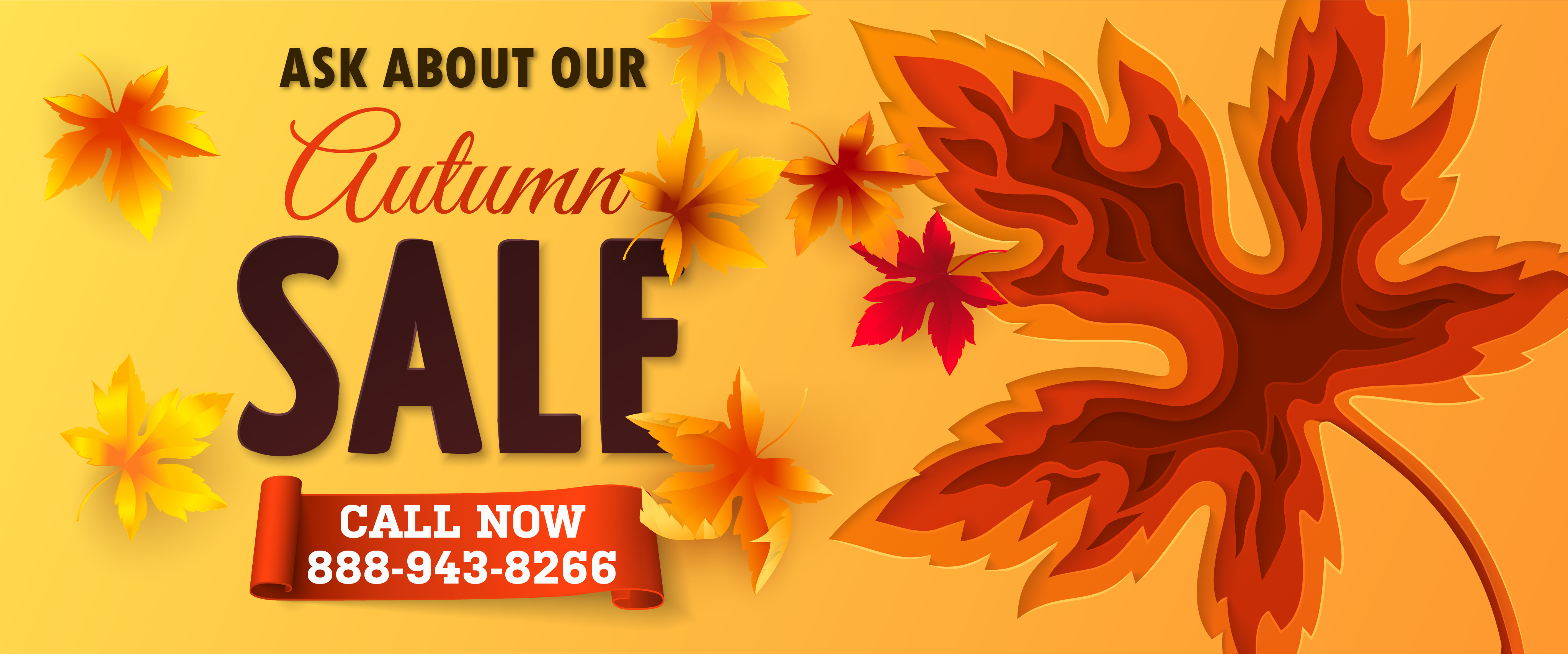 Fall Special - Autumn Sale on Portable Storage