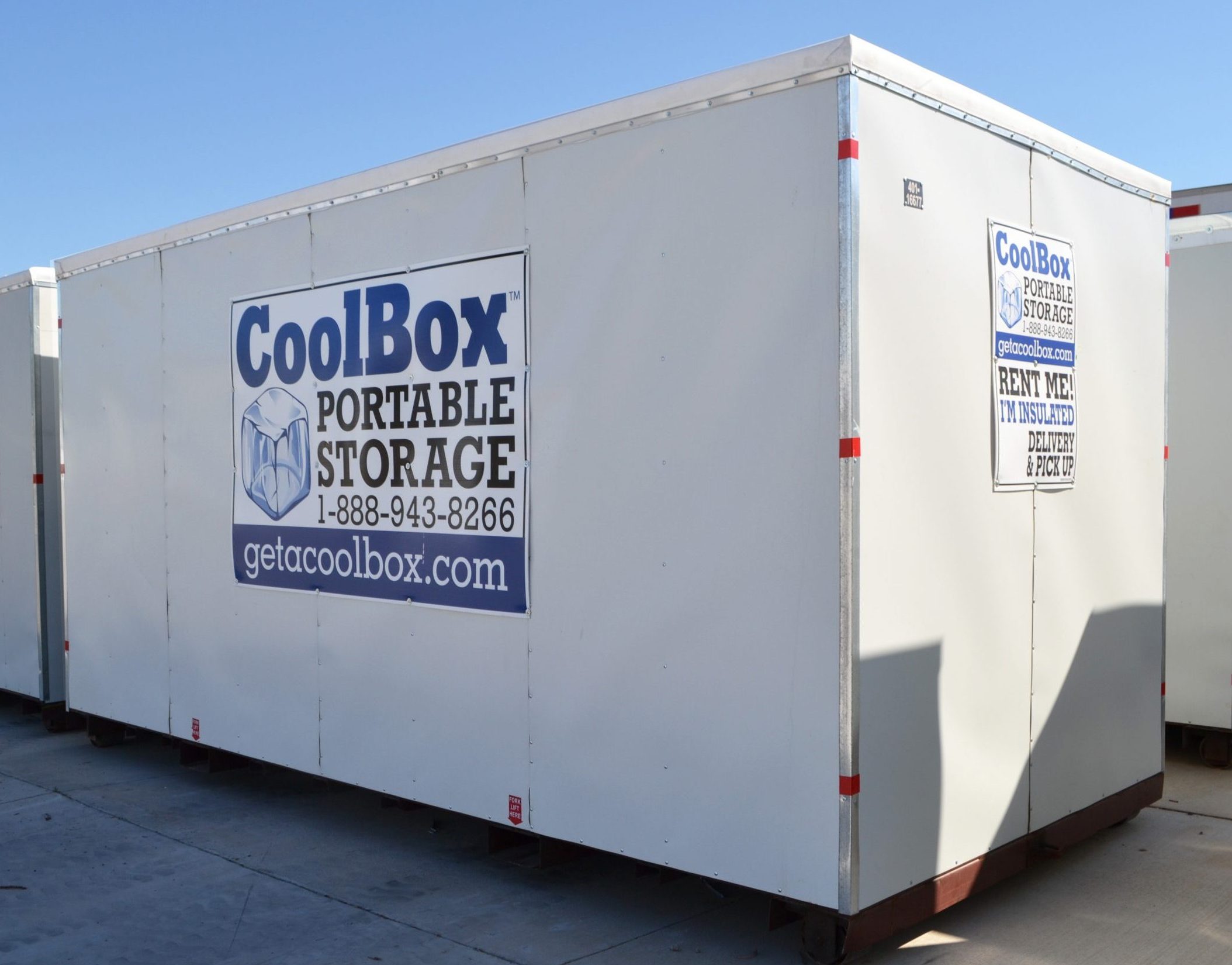 Cool Box Portable Storage 12 foot storage container units