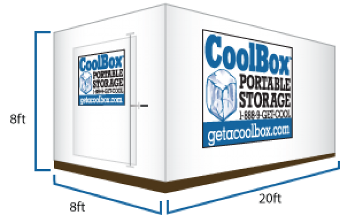 20 FT Portable Storage Container Unit